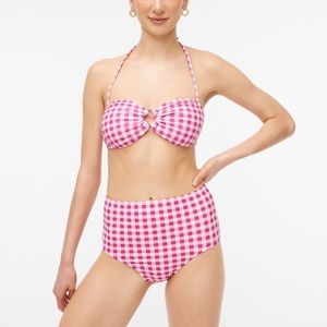 NWT Pink Gingham Bikini